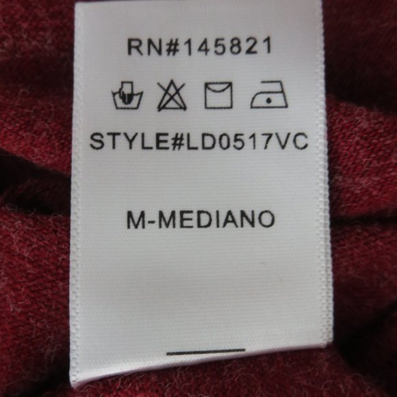 New LISTICLE Sexy Sweater Dress Heathered Red Form Fitting M - Picture 12 of 13